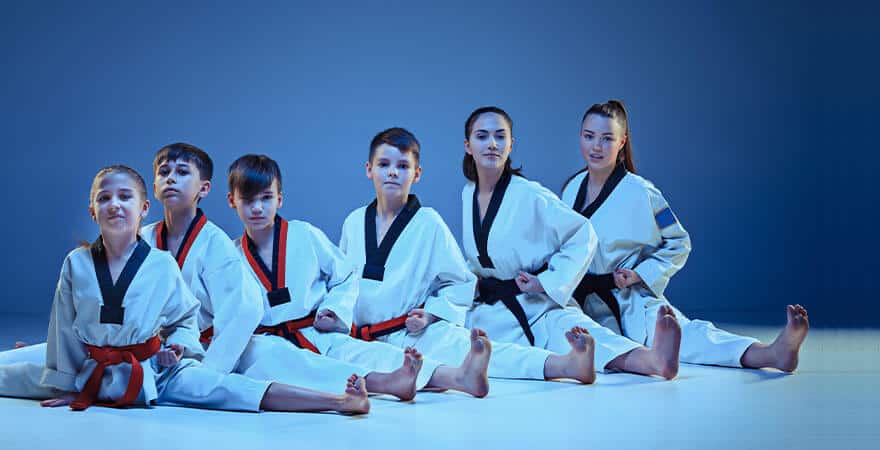 Martial Arts Lessons for Kids in Cypress TX - Kids Group Splits